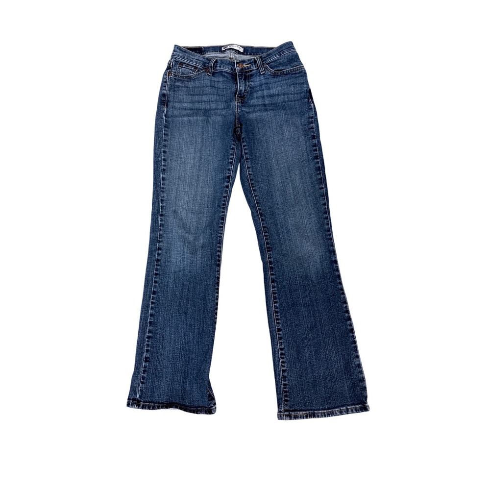 Levis 529 Curvy Bootcut Jeans Medium Wash Blue Denim W29 L32 8M Womens